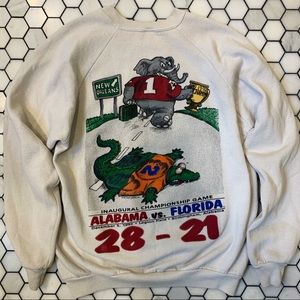 1992 Alabama Sweatshirt Championship Game